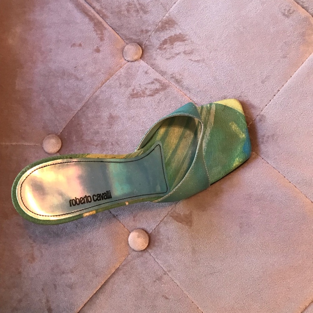 ROBERTO CAVALLI Vintage Mules - Picture 4 of 6